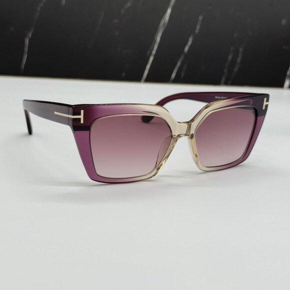 NEW TF1030 83Z TOM FORD BLACK/VIOLET FT1030/S 83Z WOMEN TOM FORD SUNGLASSES main image 2